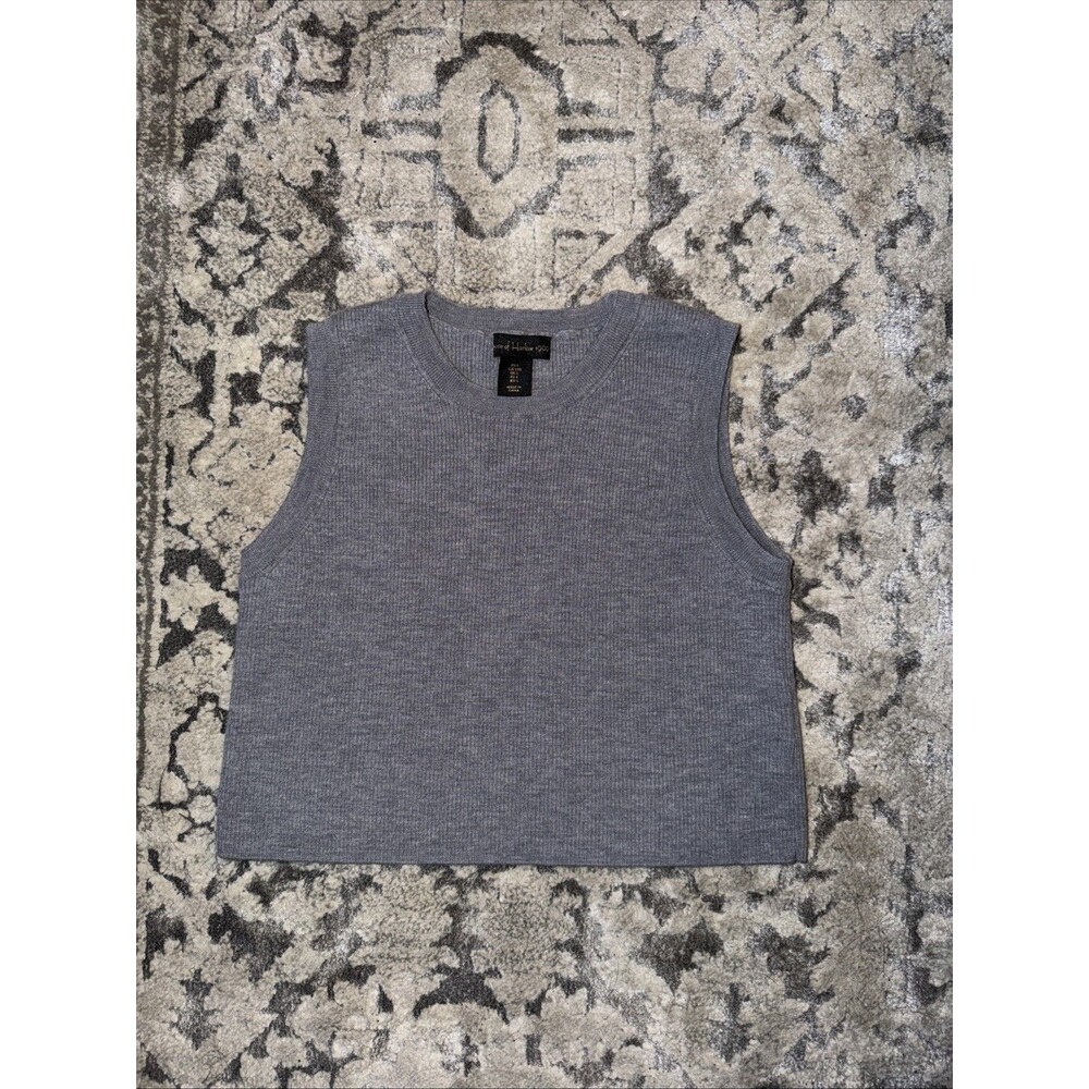 House Of Harlow 1960 Grey Knit Tank